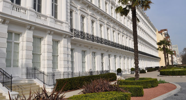 Custom lacquered kitchen cabinets